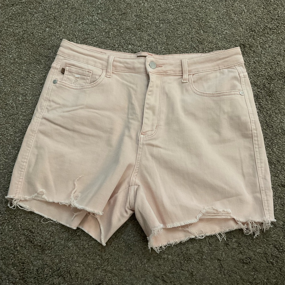 Judy Blue Garment Dyed Jean Shorts XL